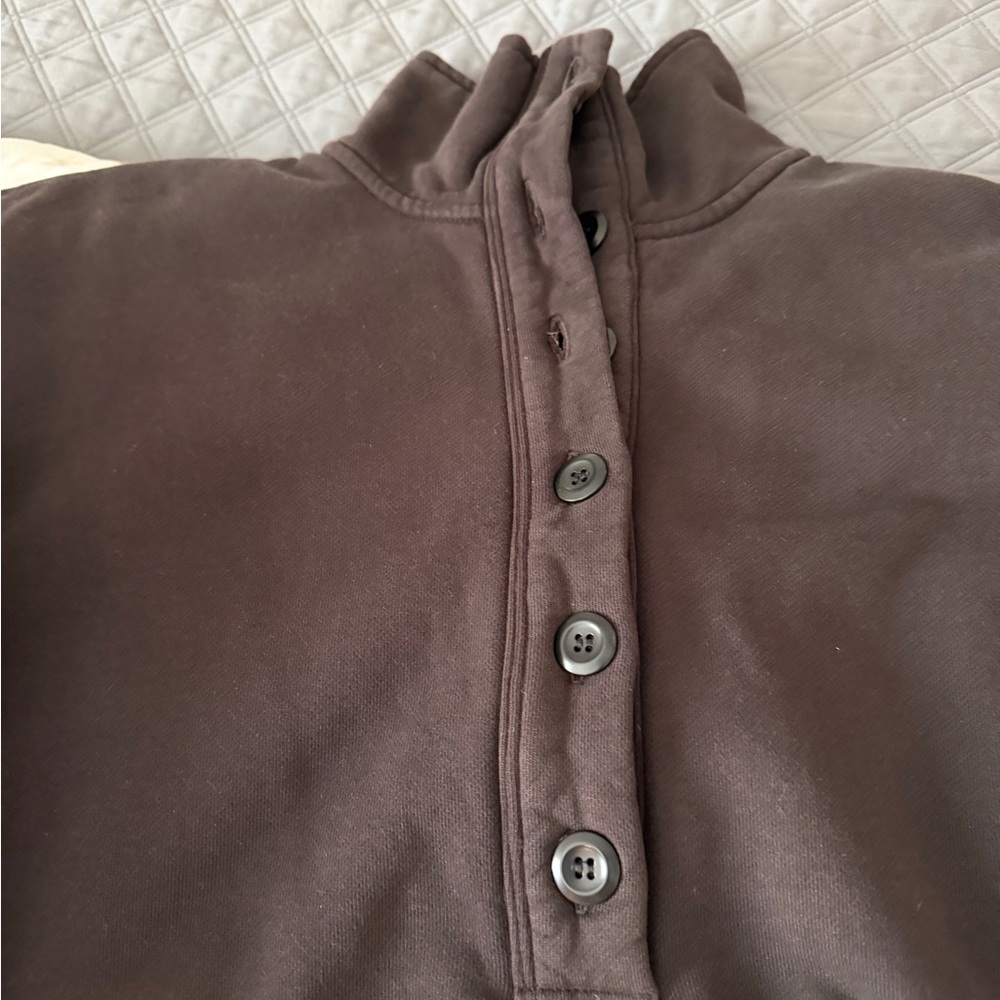 Citizens Of Humanity Chocolate Mirelle Funnel Neck size small